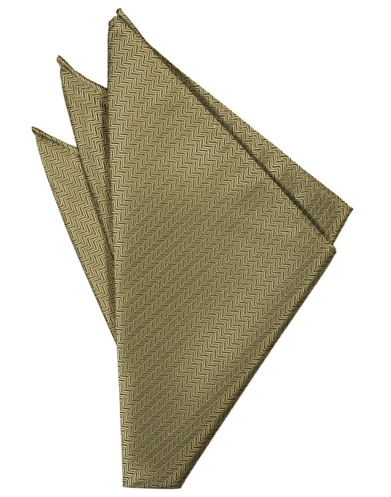 Cardi Bamboo Herringbone Pocket Square