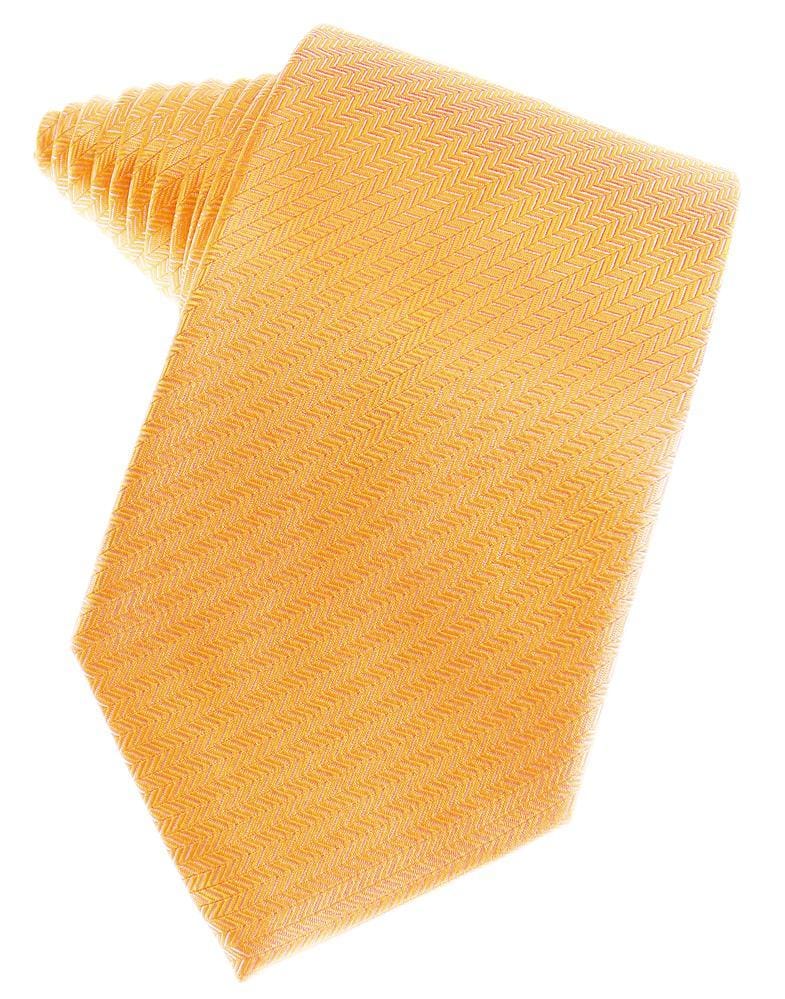 Cardi Mandarin Herringbone Necktie