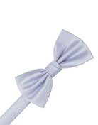 Cardi Periwinkle Herringbone Bow Tie