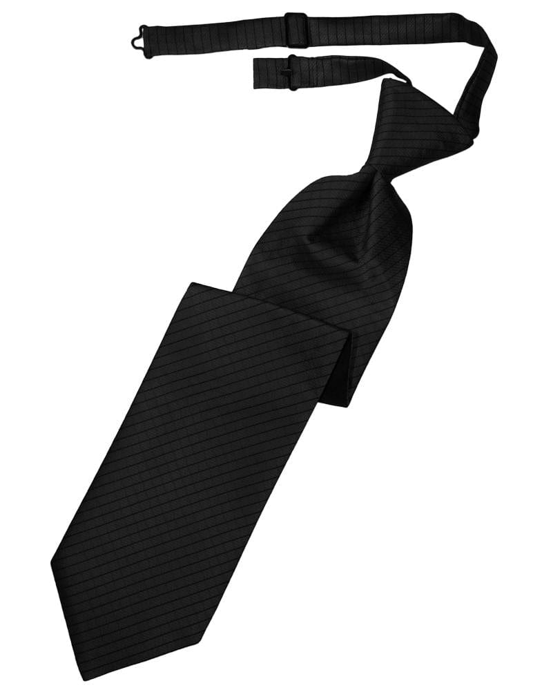 Cardi Black Palermo Kids Necktie