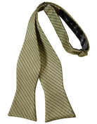 Cardi Self Tie Champagne Palermo Bow Tie