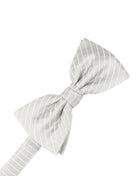 Cardi Pre-Tied Platinum Palermo Bow Tie