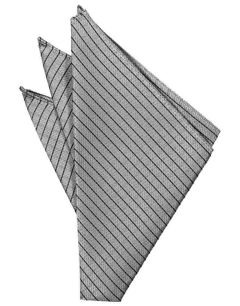 Cardi Silver Palermo Pocket Square