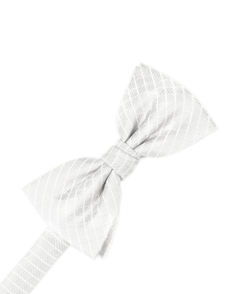 Cardi Pre-Tied White Palermo Kids Bow Tie