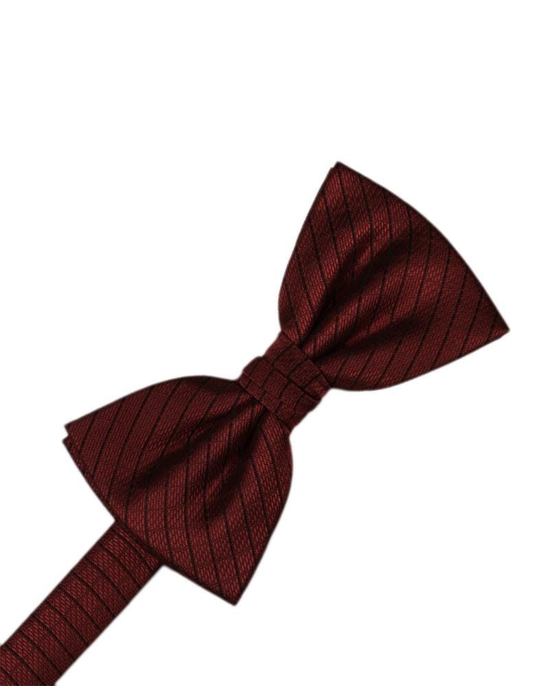 Cardi Pre-Tied Wine Palermo Bow Tie