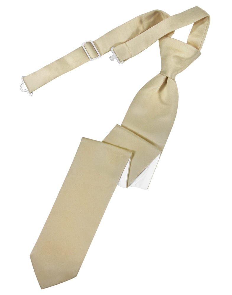 Classic Collection Bamboo Luxury Satin Skinny Windsor Tie