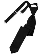 Classic Collection Amethyst Luxury Satin Skinny Windsor Tie