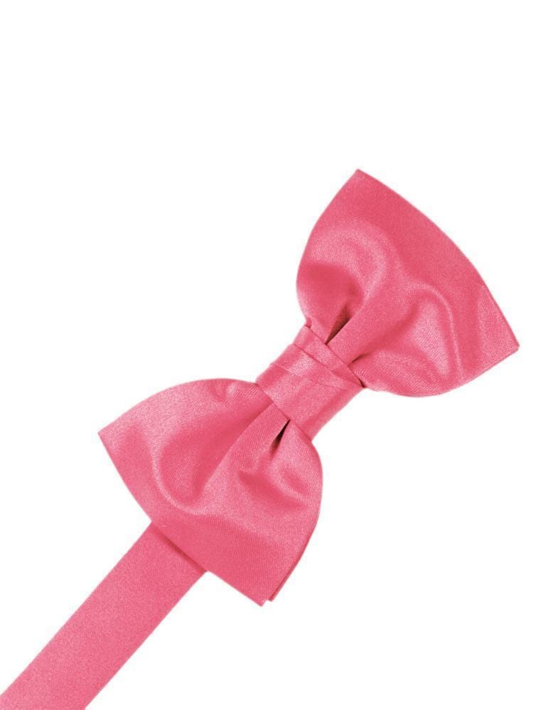 Cardi Pre-Tied Bubblegum Luxury Satin Kids Bow Tie