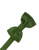 Cardi Pre-Tied Clover Luxury Satin Kids Bow Tie