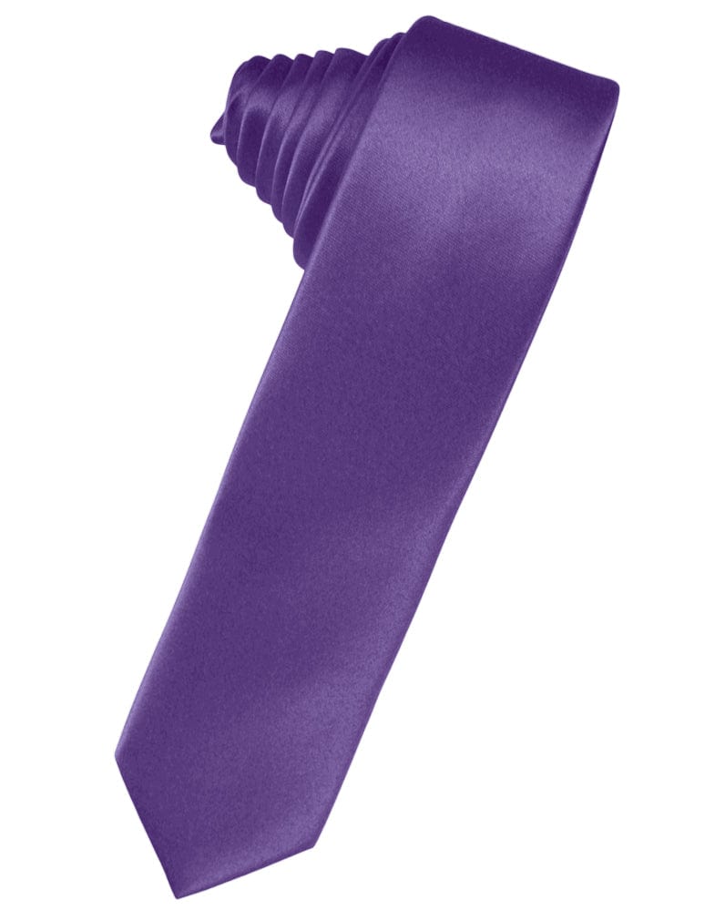 Classic Collection Freesia Luxury Satin Skinny Necktie