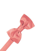 Cardi Pre-Tied Guava Luxury Satin Kids Bow Tie