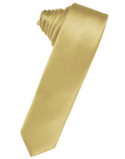 Classic Collection Harvest Maize Luxury Satin Skinny Necktie