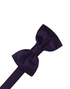 Cardi Pre-Tied Lapis Luxury Satin Bow Tie