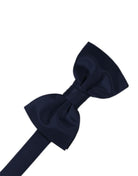 Cardi Pre-Tied Midnight Luxury Satin Bow Tie