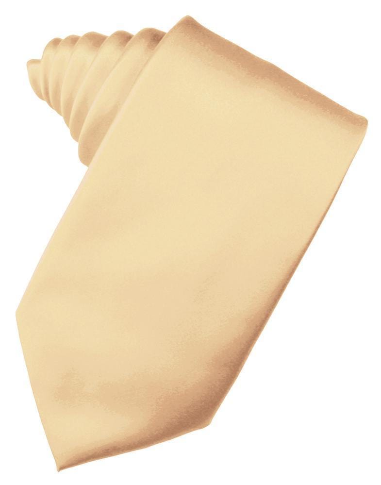 Cardi Peach Luxury Satin Necktie