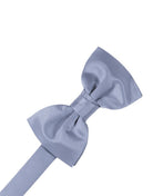 Cardi Pre-Tied Periwinkle Luxury Satin Kids Bow Tie