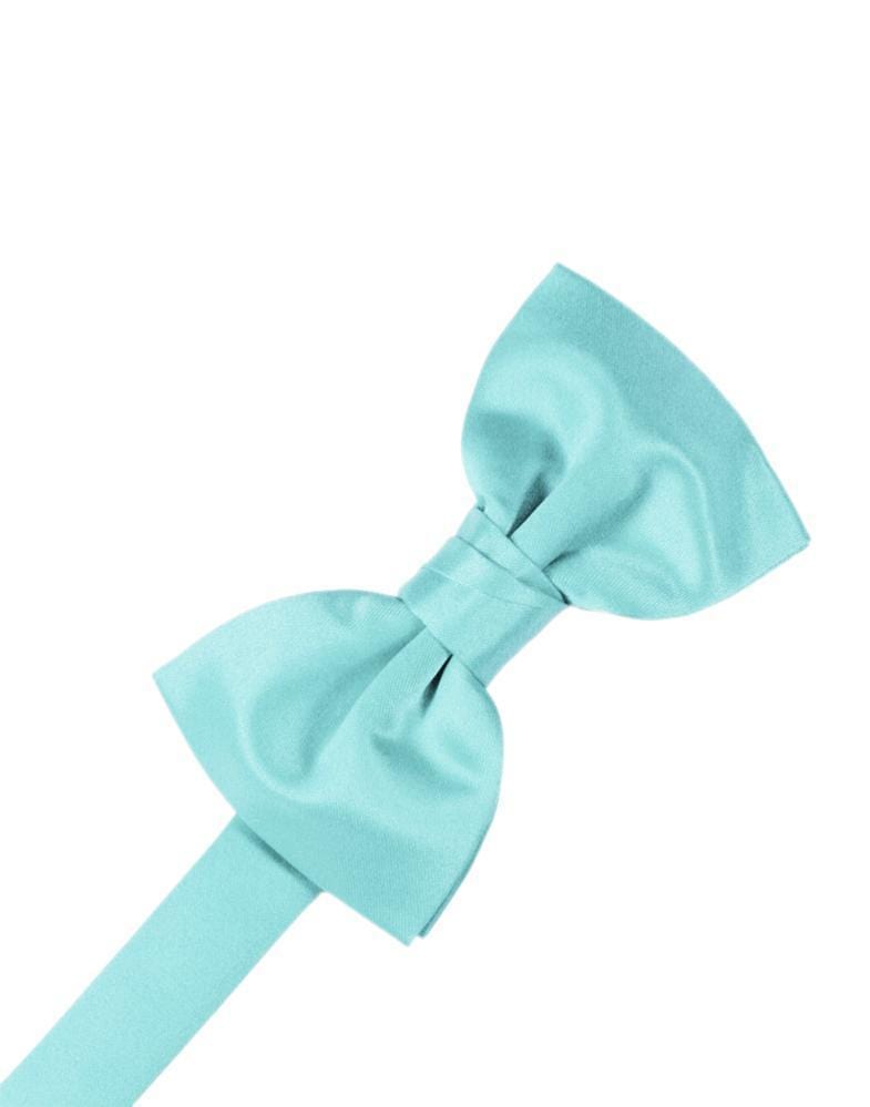 Cardi Pre-Tied Pool Luxury Satin Kids Bow Tie