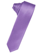 Classic Collection Wisteria Luxury Satin Skinny Necktie