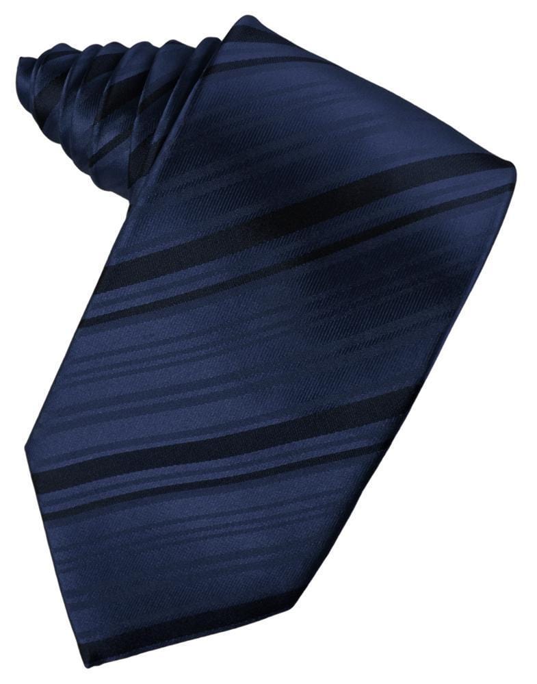 Cardi Marine Striped Satin Necktie