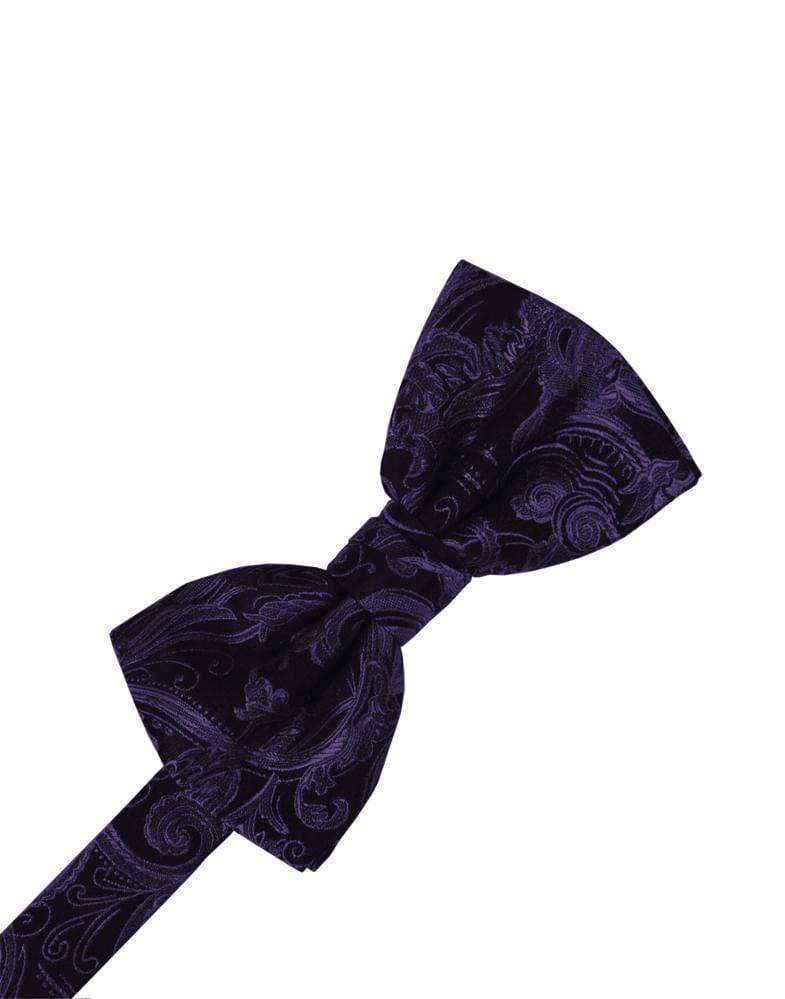 Cardi Pre-Tied Amethyst Tapestry Kids Bow Tie