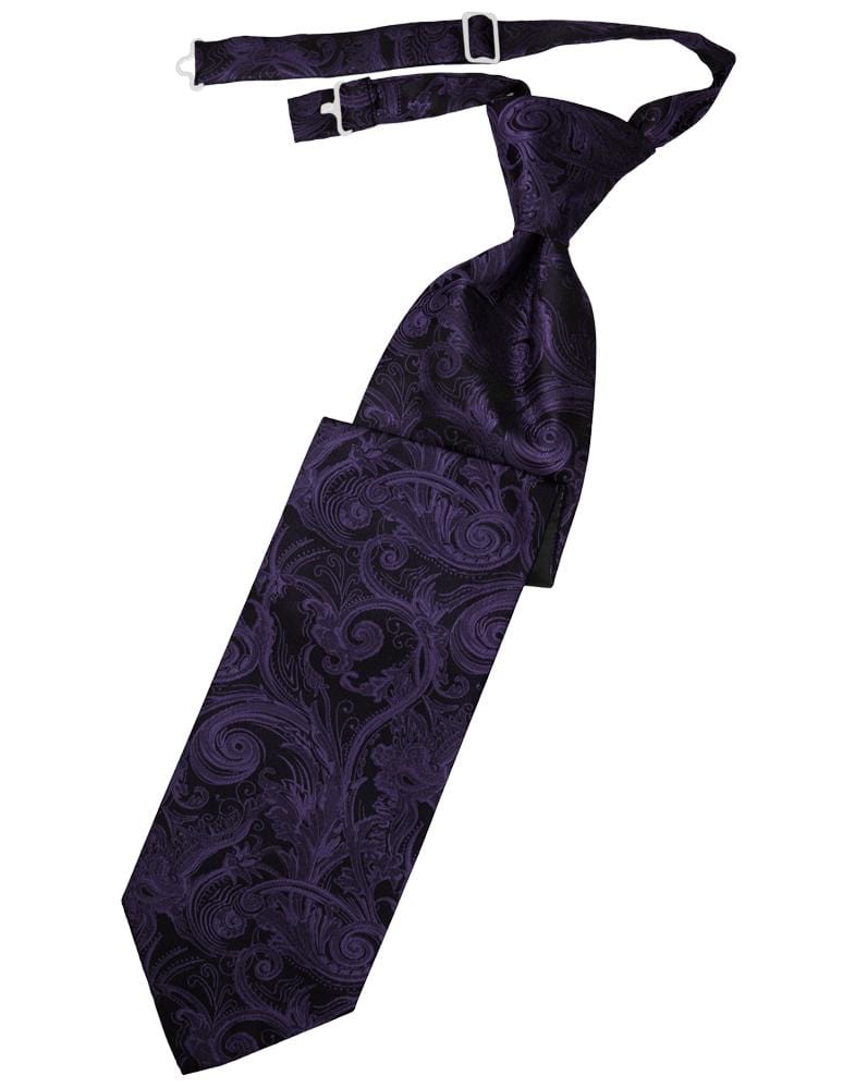 Cardi Amethyst Tapestry Kids Necktie