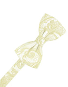 Cardi Pre-Tied Canary Tapestry Bow Tie