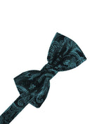 Cardi Pre-Tied Jade Tapestry Kids Bow Tie