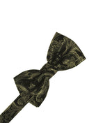 Cardi Pre-Tied Moss Tapestry Kids Bow Tie