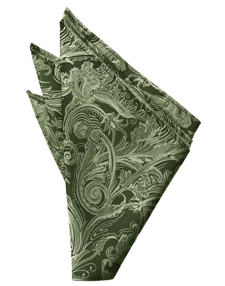 Cardi Sage Tapestry Pocket Square