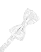 Cardi Pre-Tied White Tapestry Kids Bow Tie