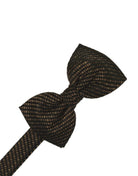 Cardi Chocolate Venetian Kids Bow Tie