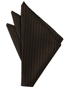 Cardi Chocolate Venetian Pocket Square