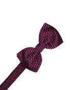 Cardi Fuchsia Venetian Kids Bow Tie