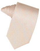 Cardi Peach Venetian Necktie