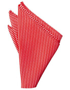 Cardi Red Venetian Pocket Square