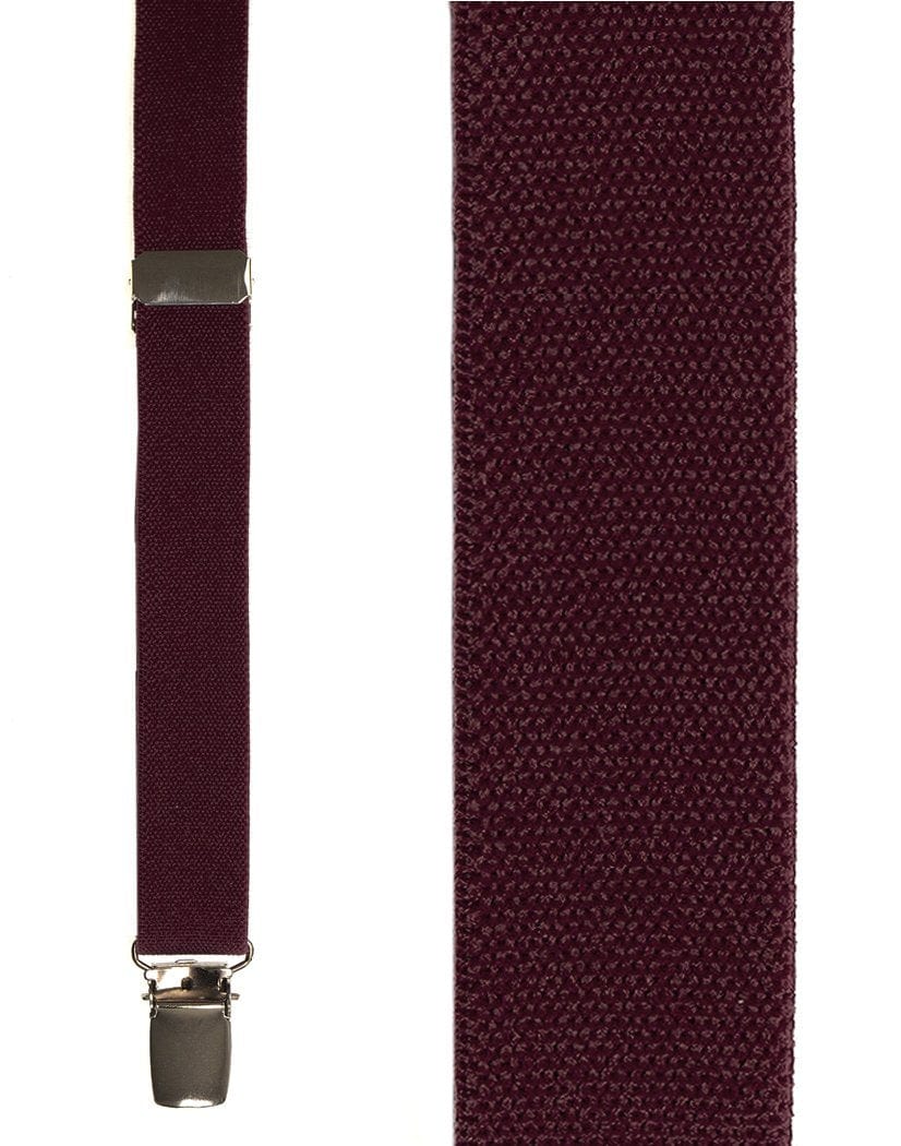 Cardi "Kids Burgundy Oxford" Suspenders