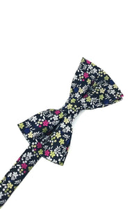 Cardi Pre-Tied Navy Enchantment Kids Bow Tie