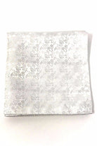 Cardi White Enchantment Pocket Square