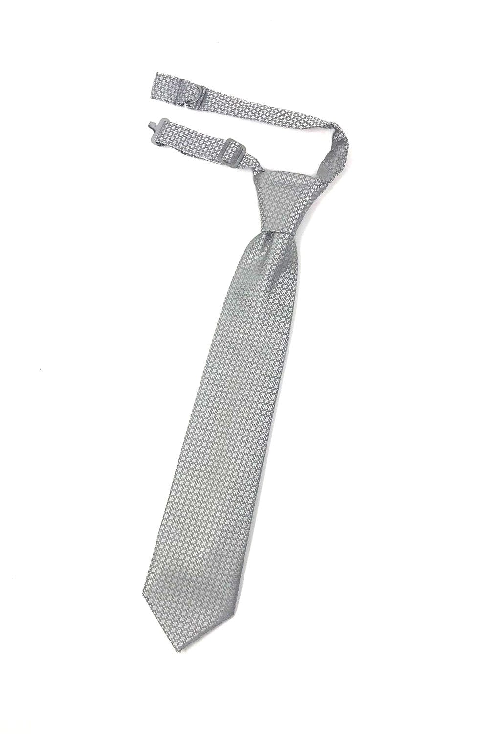 Cardi Pre-Tied Grey Regal Kids Necktie