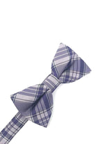 Cardi Pre-Tied Purple Madison Plaid Kids Bow Tie