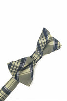 Cardi Pre-Tied Yellow Madison Plaid Kids Bow Tie