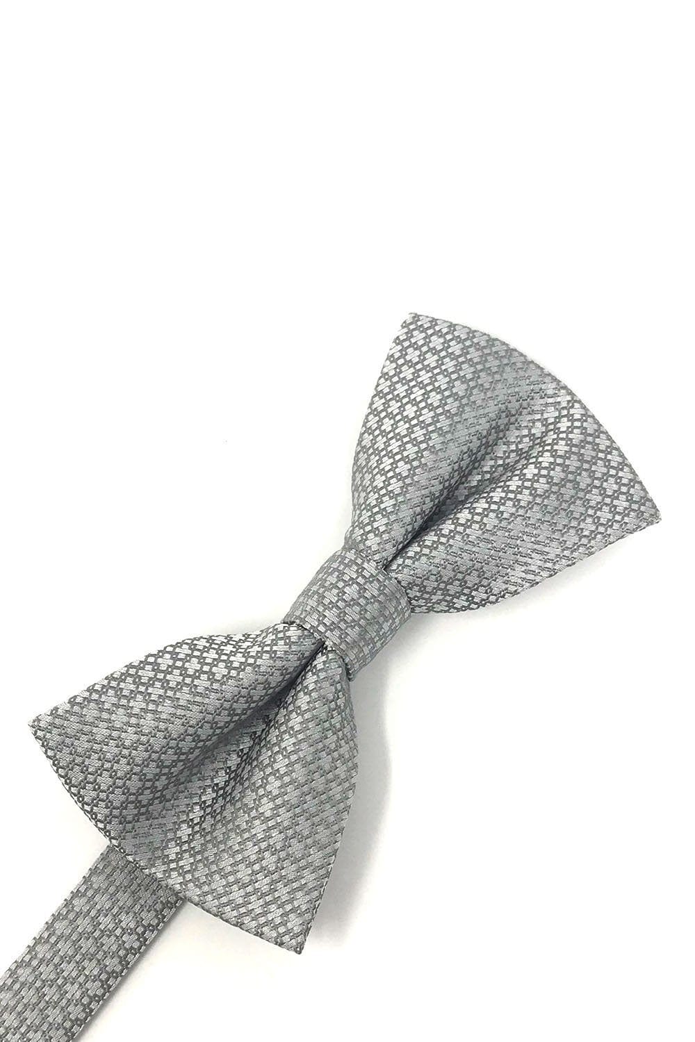 Cardi Pre-Tied Grey Regal Kids Bow Tie