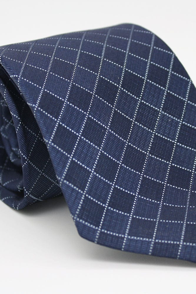 Ferrecci Navy Willows Necktie