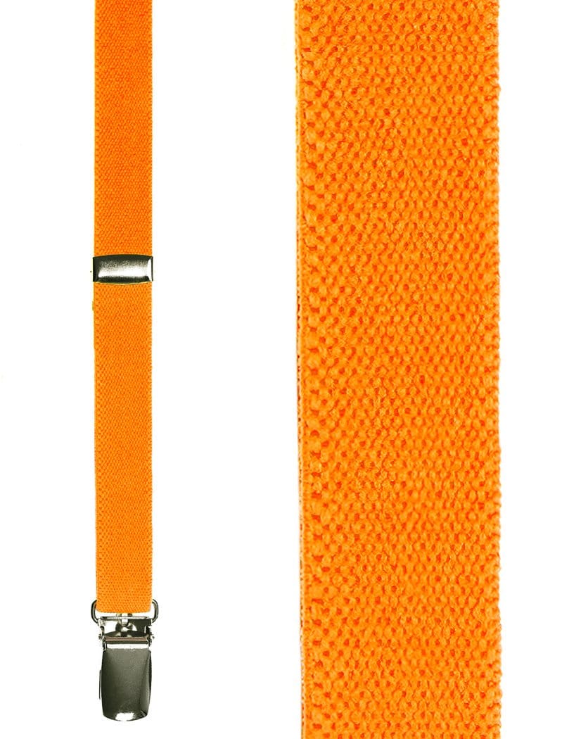 Cardi "Fluorescent Orange Charleston" Suspenders