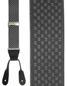 Cardi "Grey Checkers" Suspenders