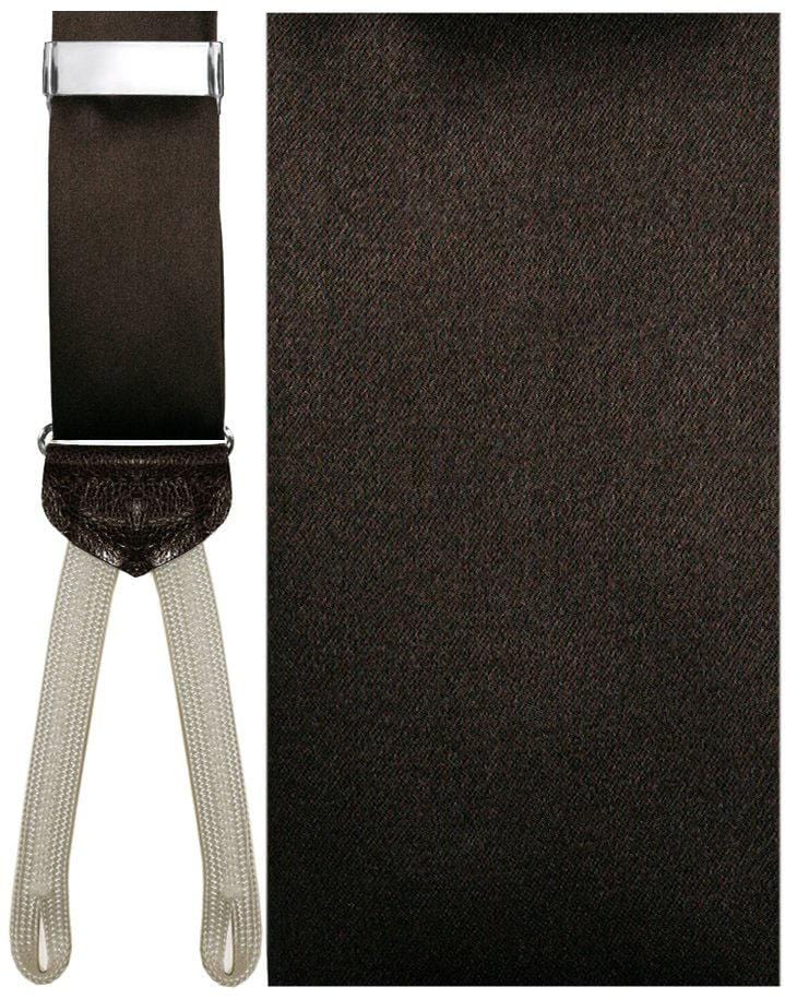 Cardi "Sicily" Brown Suspenders