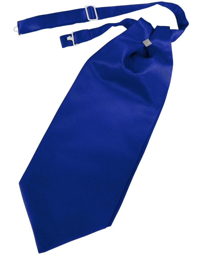 Cardi Royal Blue Luxury Satin Cravat