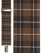 Cardi "Tan Scottish Plaid" Suspenders