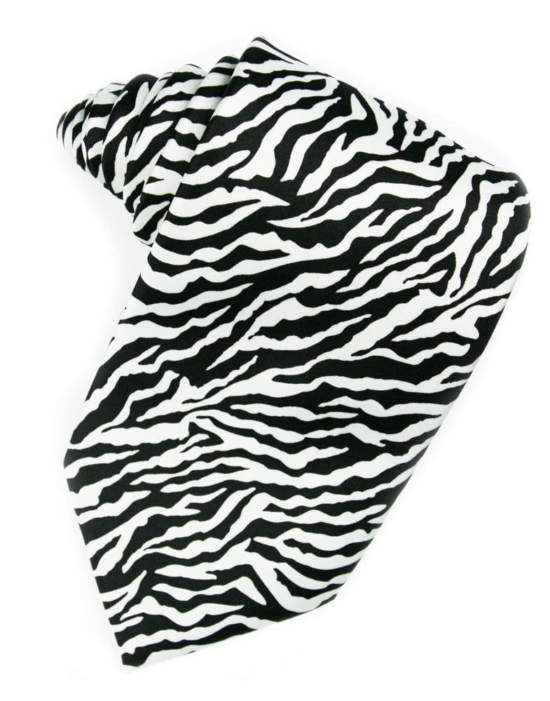 Cardi Zebra Necktie